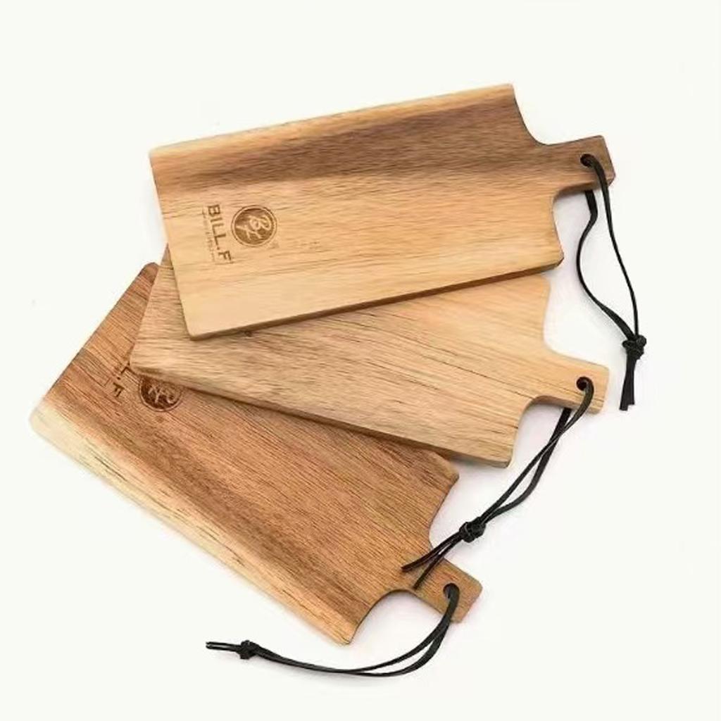 Set da 3 pezzi di mini tagliere lovewood, piatto da portata in legno per carne, tagliere per formaggi a forma di paletta, tagliere di servizio