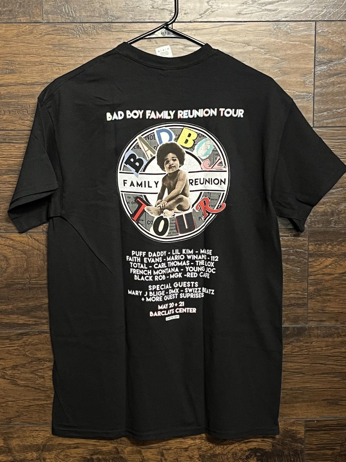 Notorious BIG Baby x Bad Boy Family Reunion Tour - M XL