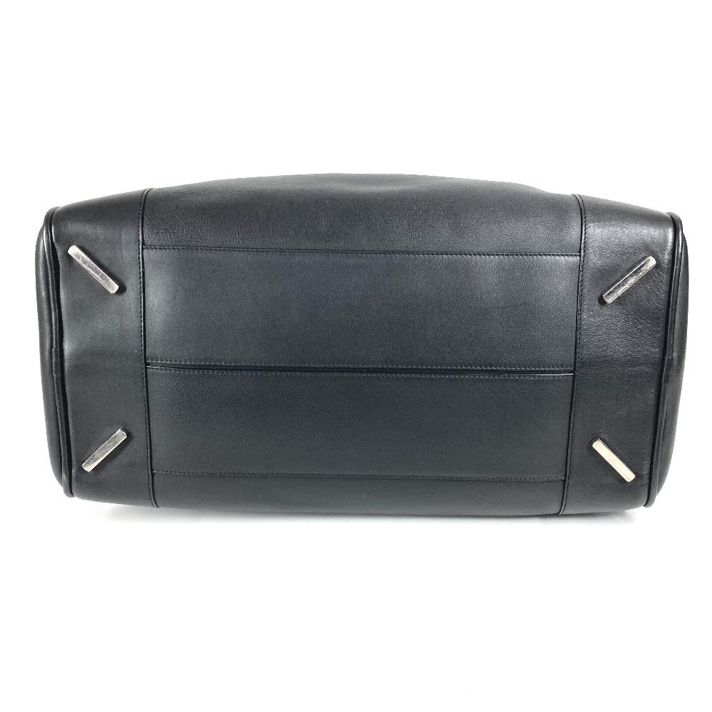 Loewe Amazona 44 Shoulder Bag Hand Bag Leather Black/White