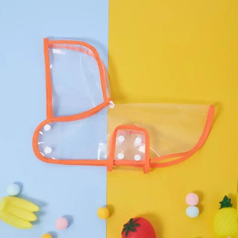 Haustier Hund Welpen Transparente Regenbekleidung Regenmantel Haustier Mit Kapuze Wasserdichte Jacke Kleidung Weiche PVC Kleine Hunde Regenmantel Welpen Regen Poncho