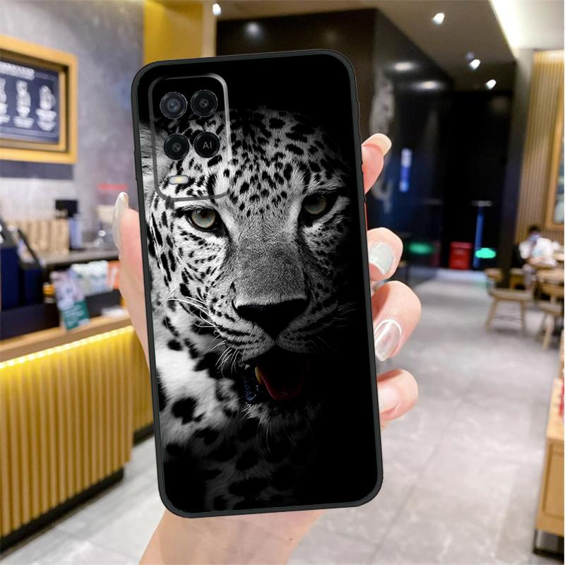 

Cheetah Panther Snow Cheetah Case For Oppo A74 A54 A94 A78 A98 A18 A60 A80 A40 A38 A58 A96 A76 A16 A15 A17 A57 A77 A5 Pro OPPO A18 4G