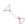 Rose Quartz Gua Sha & Double-Head Massager Set
