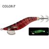 Luminous Fishing Bait Octopus Cuttlefish Fishing Bait Vivid with Squid Hook Fluorescent Fishing Lures Luminous Squid Jig Hooks