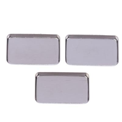1/2/3/4/6Pcs Empty Eyeshadow Tin Pans Palettes Makeup Empty Square Palette Θήκες αλουμινίου Τηγάνια για πούδρα