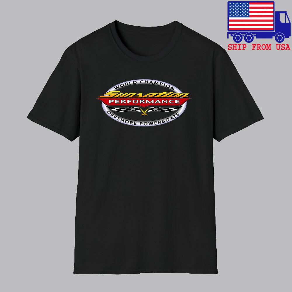 

Sunsation Powerboats Boats Men#039;s Black Size S5XL Unisex T-Shirt S