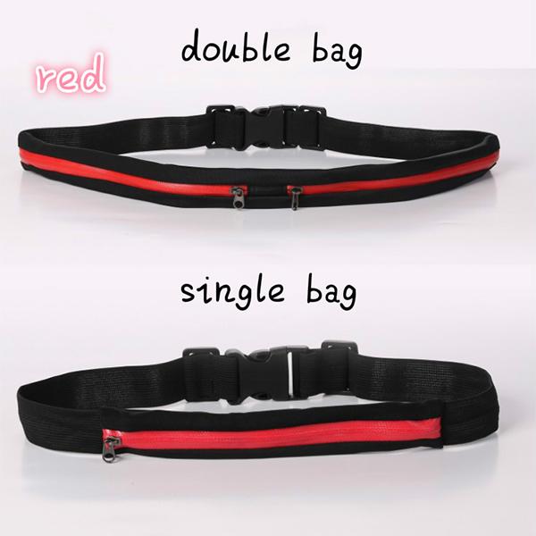 Водонепроницаемая поясная сумка с двойным карманом — фото 8