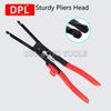 Car Exhaust Pipe C Clamp Removal Plier Spreading Plier Retrofit Demolition Plier Auto Special Repair Tool