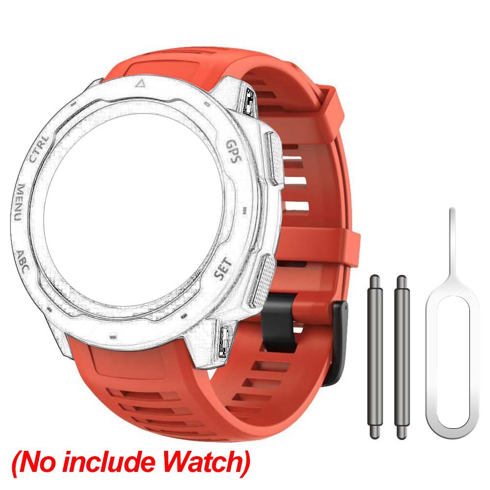 2025 22mm Silicone Strap For Garmin Instinct 2 Watch Band Fashionable Rubber Smart Bracelet Interchangeable Wristband