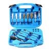 Car Fuel Injector Cleaner Set Multifunction Wire Brush Adapter Oil Nozzle Clean Set for Universal Vehicle Truck Injector Seats