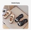 Girls' Leather Princess Shoes – Spring/Autumn, Soft Non-Slip Sole, Perfect for Performances (2025)