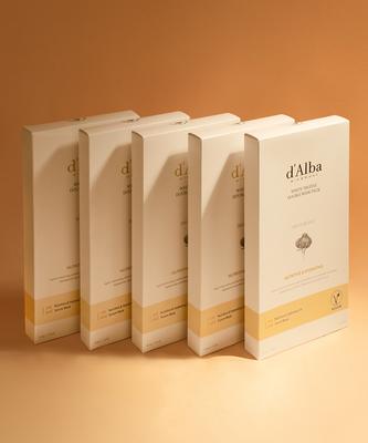 Dalba White Truffle Double Mask Pack [Nourishing/Moisturizing] 5BOX (20 Sheets)