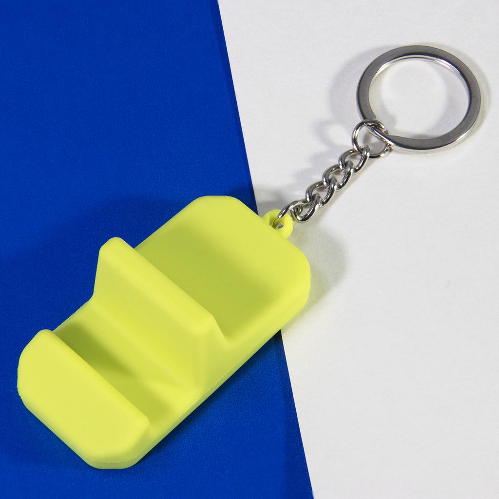 Stojany na telefon Mini přenosný líný držák na telefon s přívěskem na klíče Stojan na telefon Univerzální