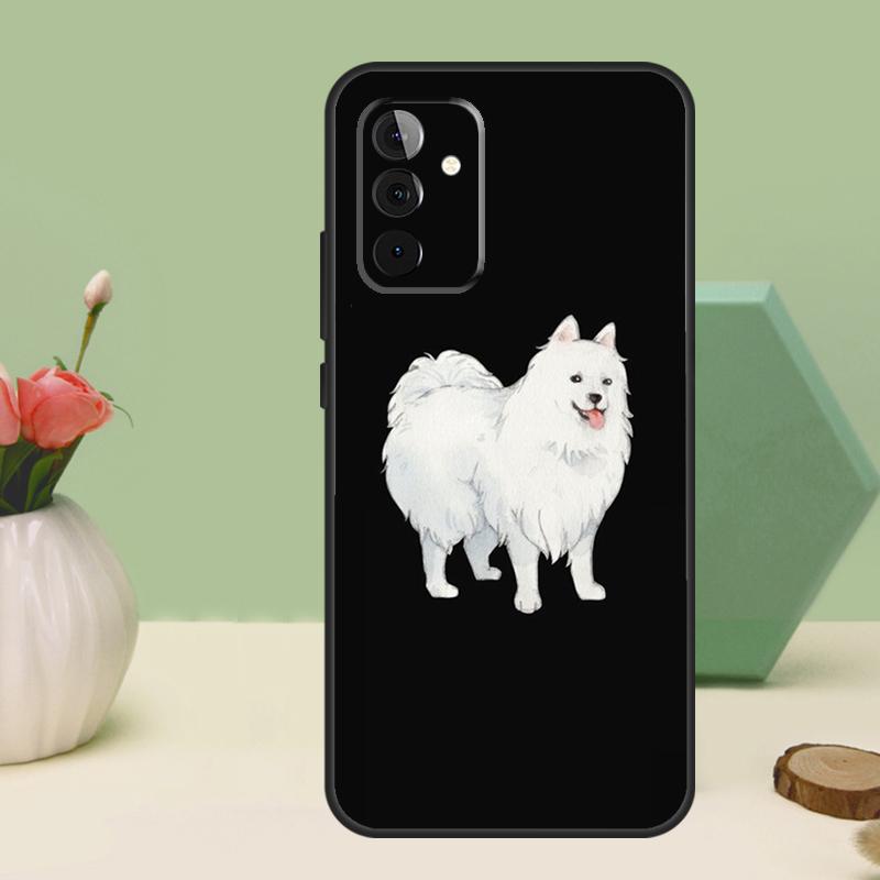 Japanese Spitz Dog For Samsung Galaxy A16 A55 A35 A15 A32 A12 A22 A52 A54 A34 A14 A56 A36 A26 A13 A53 A06 Case