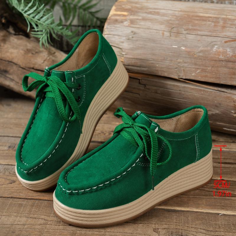 Strappy Round-toe Casual Sports Shoes with Thick Soles, Women's Style