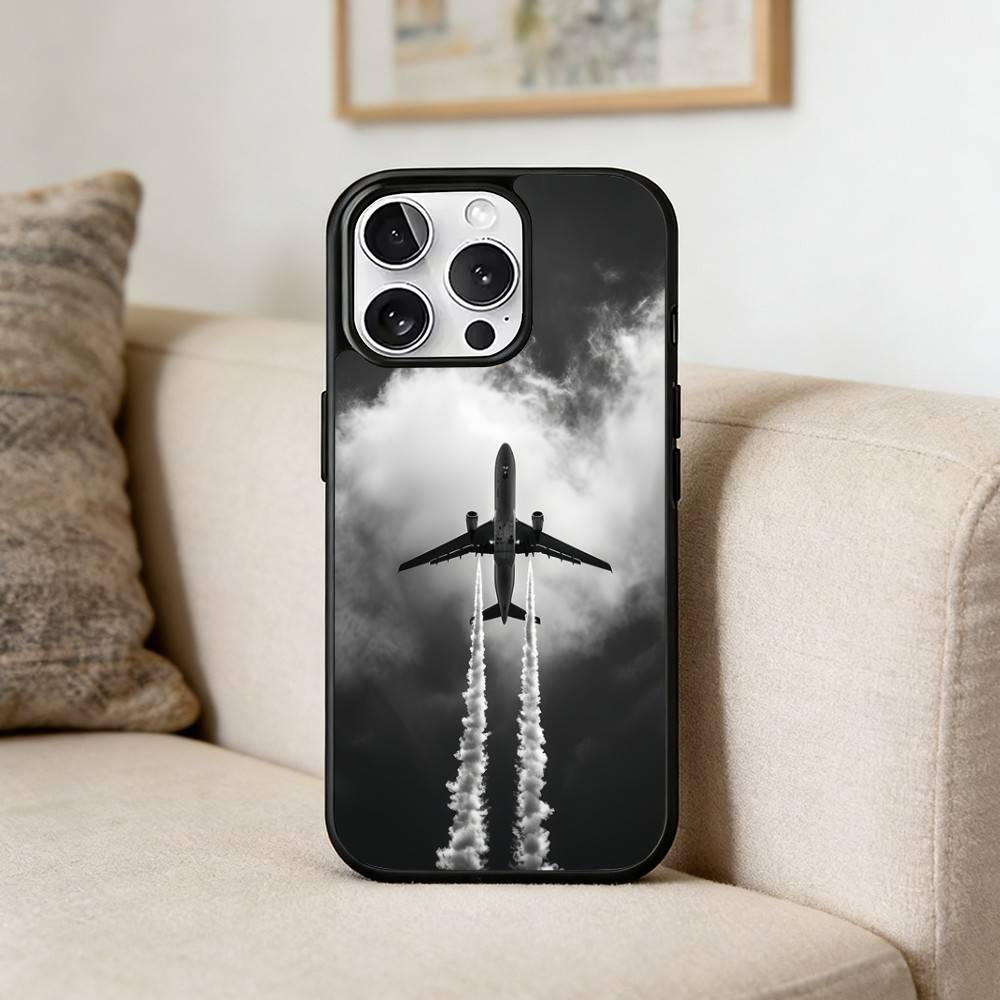 Airplane Plane  Phone Case For iPhone17,16,15,14,13 Plus,Pro Max Magnetic For Magsafe Wireless Charging