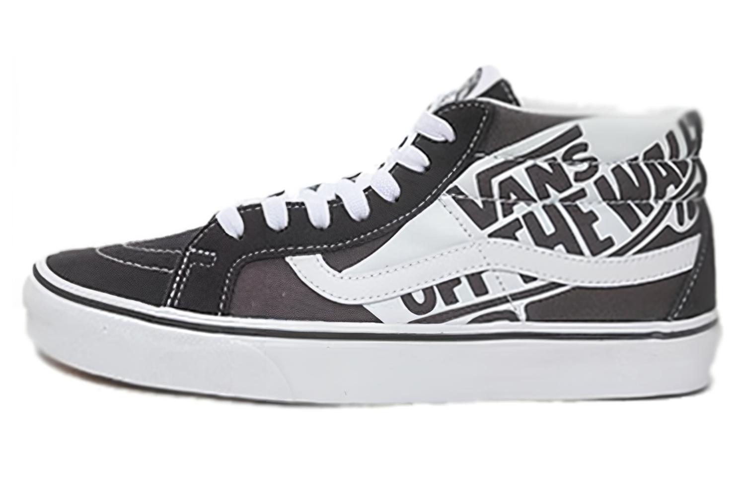 Vans SK8 Mid Reissue Логотип Черно-белый VN0A391FTY6 35