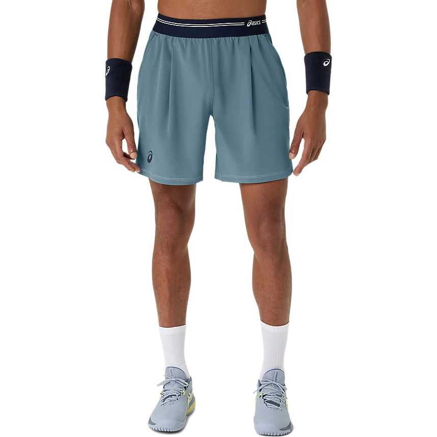 Asics Solid Quick-Dry Stretch Sports Shorts Men shorts 2041A382-020 S