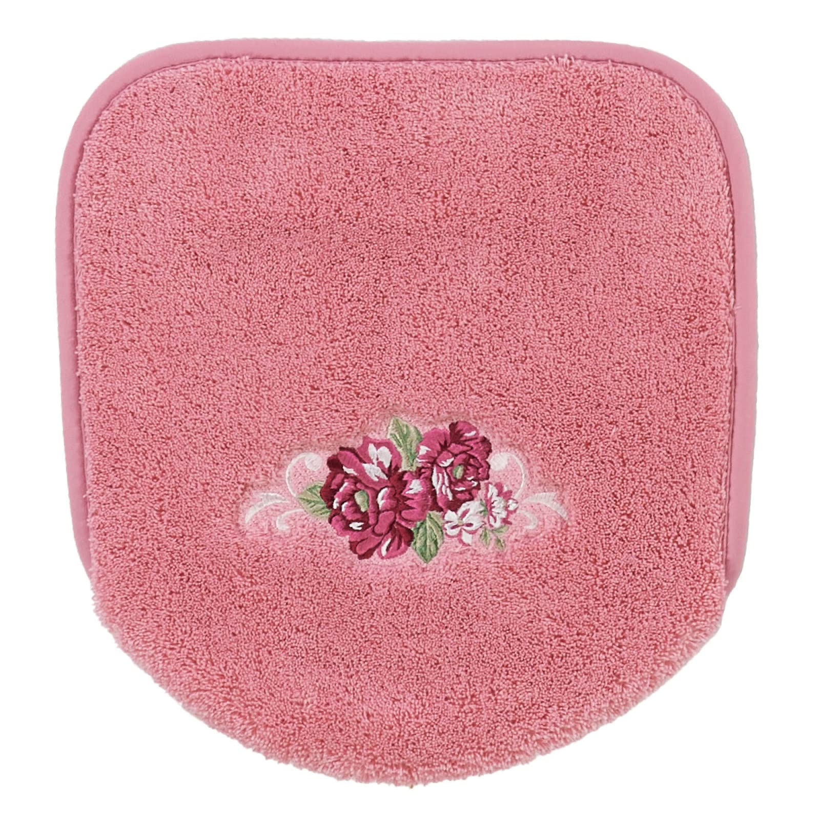 

Senko Queen Rose Toilet Lid Cover with Adhesive Compatible with Regular and Washlet Antibacterial and Odor 15099 Sheet, Toilets, Pink, Resistant, розовый