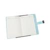 A5 Note Book PU Leather Cover Password Lock Notepad Diary Book Office School SuppliesGreen