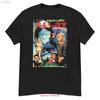 Frankenstein Created Woman Cult Hammer Horror Film Fan Art T Shirt Vintage Washed Fashion Casual Graphic Breathable Slightly