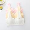 Pure Cotton Training Bra for Girls: Ages 8-16, Anti-Show Design, Ideal for Elementary to Junior High Students