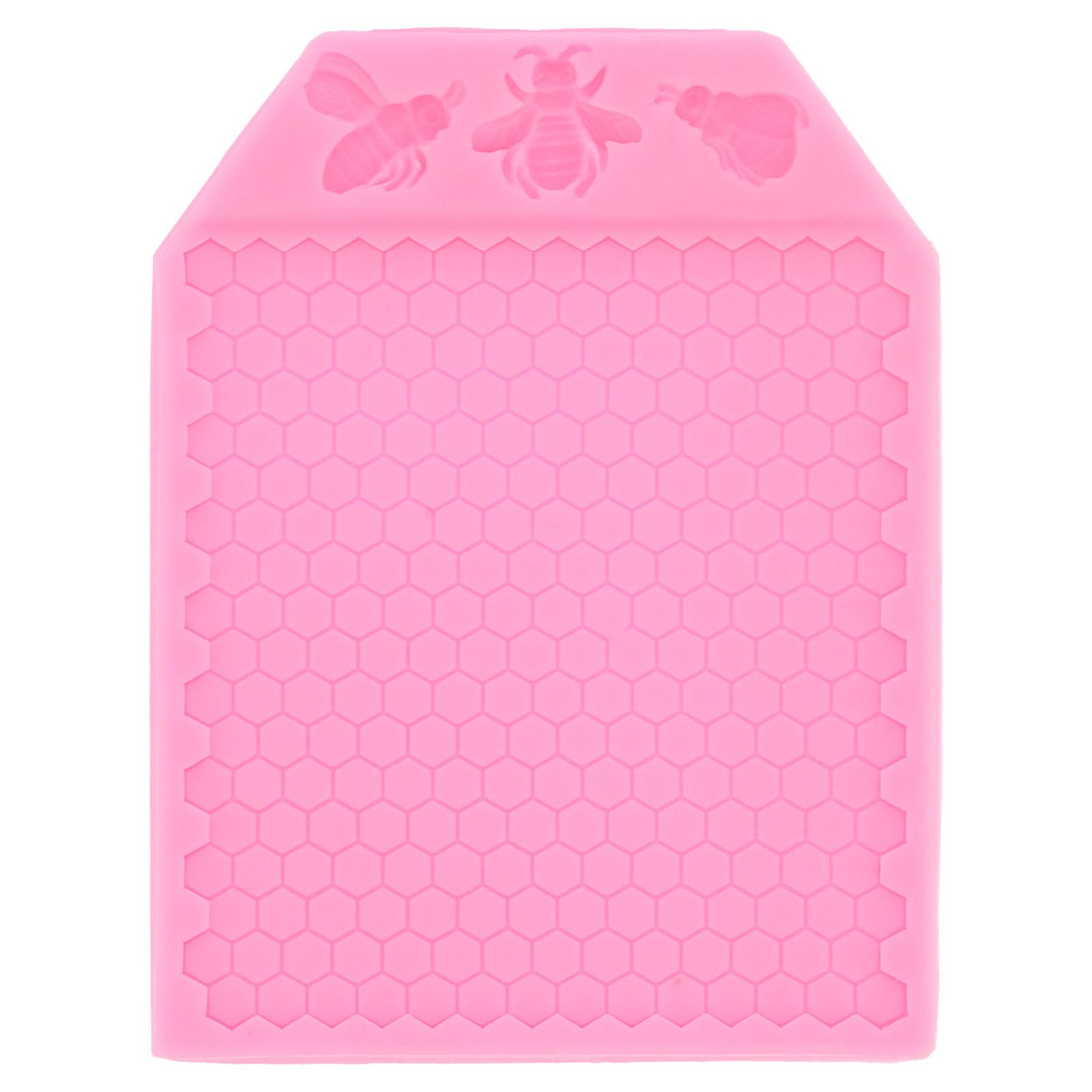 Cellular Shape Silicone Fondant Mold   Chocolate Decoration Mold Baking Tool for Kitchen