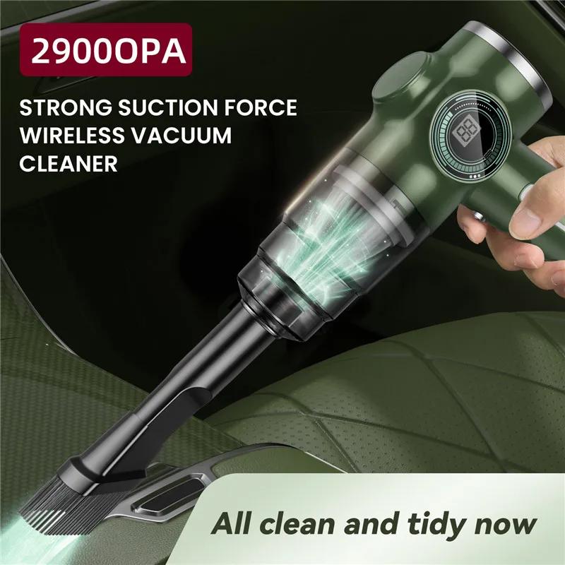 29000PA Wireless Car Vacuum Cleaner High Power Powerful Cleaning Dust Removal Multifunctional Wet And Dry Dual-Use Handheld
