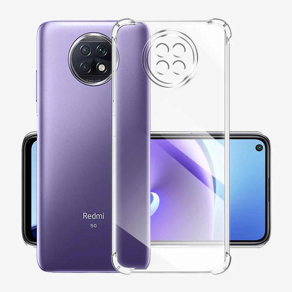 For Xiaomi Redmi Note 9T Case 6.53" Silicone Soft Shockproof Cover For Redmi Note 9T 5G Clear Case For Redmi Note9T Funda Coque