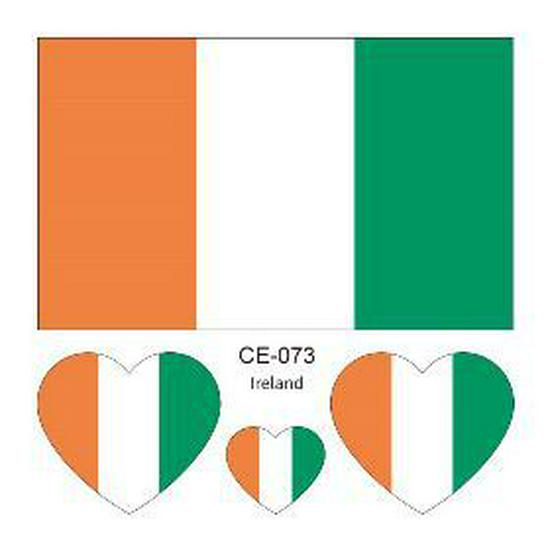World Cup 2026 National Flag Waterproof Tattoo Stickers for Sports