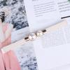 Creative Pearl Buckle Belt Pu Leather Dress Skirt Waist Elastic Thin Women Belts Ladies Waistband