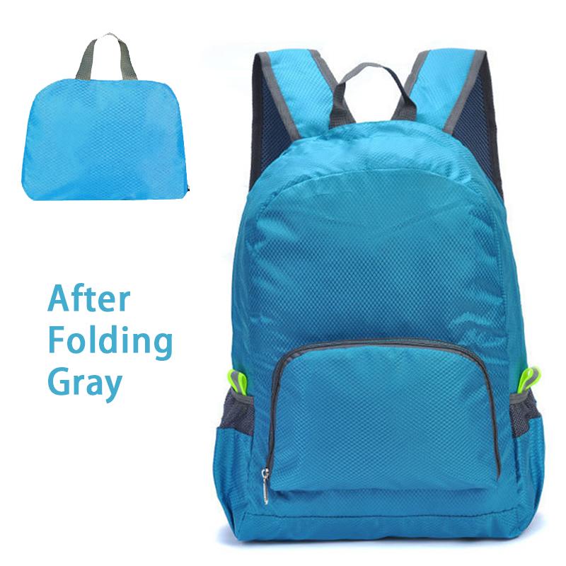 

Рюкзак большой вместимости, складной, портативный, мужской и женский, водонепроницаемая сумка, повседневный рюкзак