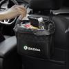 EMIW1 Hanging Car Seat Back Organizer Auto Back Seat Storage Bag for Skoda Octavia Rapid Fabia 1 2 VII S Kodiaq Kamiq Scala Superb VRS