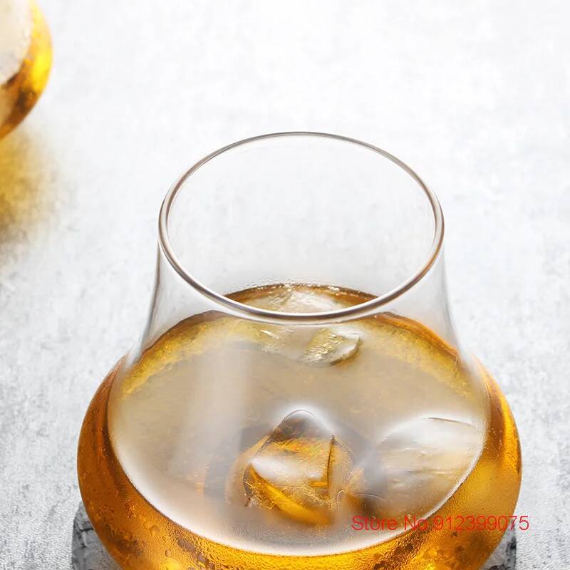 2 Stück breite Bauch-Whisky-Verkostungs-Nosing-Gläser Australien Aroma sammeln Kristall-Weinglas Whisky-Tumbler Chivas Spirituosen-Glasbecher