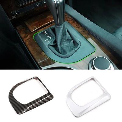 Car Center Console Kryt panelu řazení Ozdobný rámeček Vhodné pro BMW řady 5 E60 E61 2004-2007 Příslušenství interiéru auta