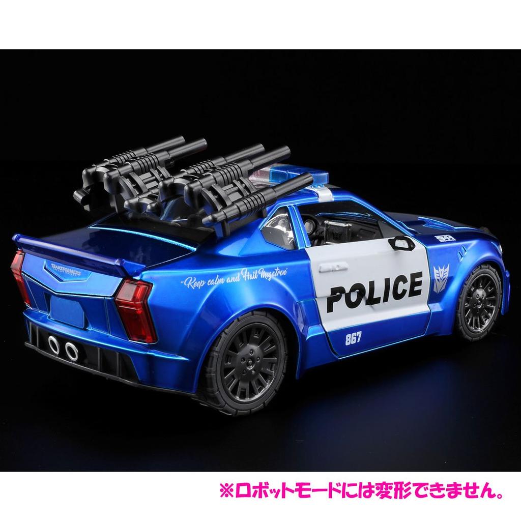 Transformers Diecast Vehicle The Last Knight Decepticon Barricade Total Length Diecast Car Ver. 1/24 Approx. 21.5cm Pre-painted