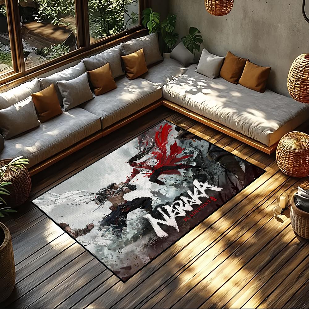 Game N-Naraka Bladepoint Small Carpet Bedside Kitchen Bath Living Home House Bedroom Floor Mat Doormat Rug Decoration