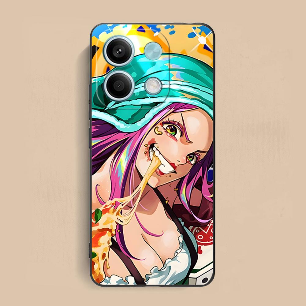 Jewelry Bonney Phone Case for Xiaomi Redmi Note 14 13 12 11 S Pro Plus 4G 5G Soft TPU Shockproof Cover