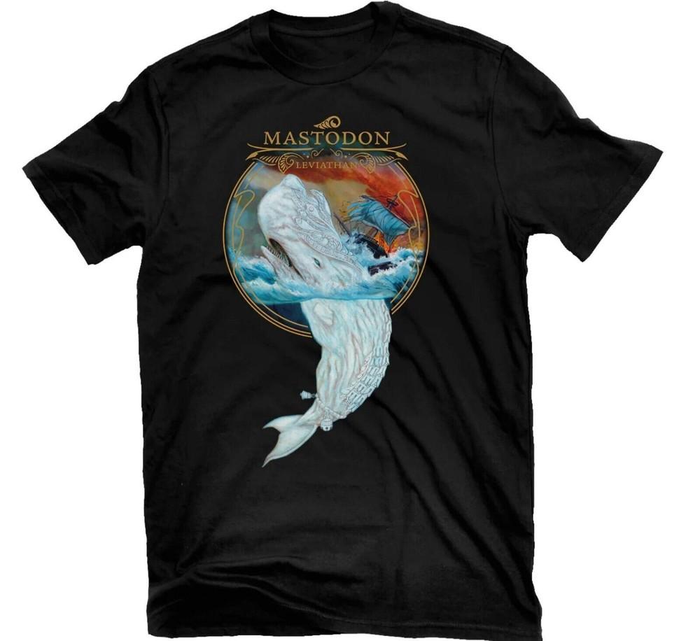 Mastodon Band Cotton Gift For Fan Black Unisex Tshirt Unisex T-Shirt L