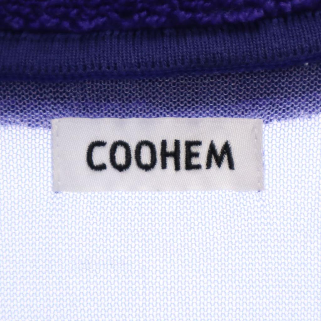 COOHEM Made In Japan Short Sleeve Shirt F Purple Men's Used