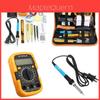 Adjustable Temperature Soldering Iron Kit With Multimeter For Electronics Repair