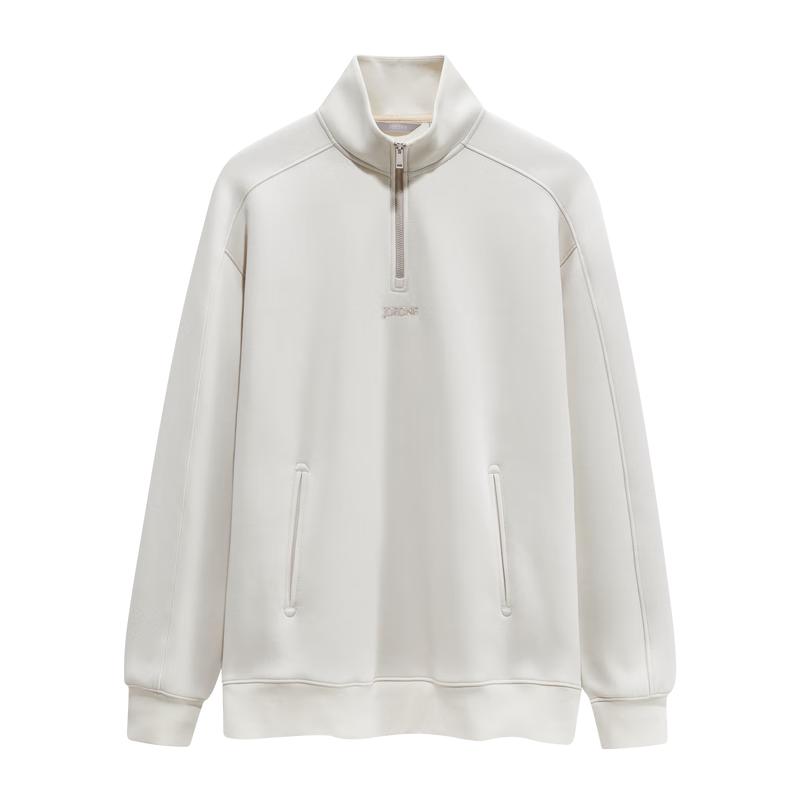 JOEONE Unisex Half-Zip Thermal Sweatshirt