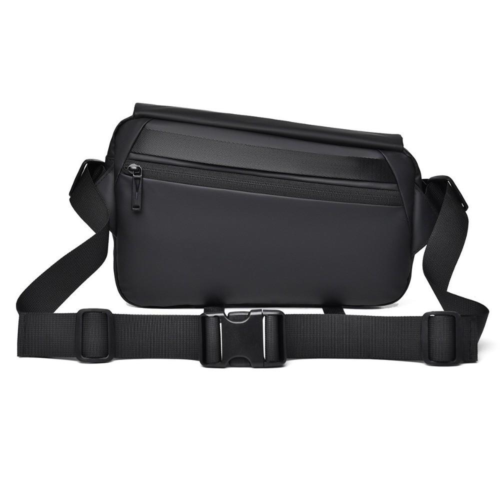 Waterproof Oxford Cloth Bag Korean Men Chest Bag Zipper Crossbody Bag  Male