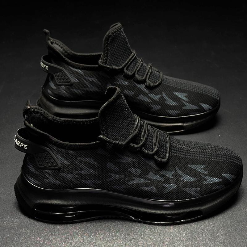 Men'S Sneakers New Casual Four Season Fashion Thick Sole Anti Slip Versatile Outdoor Comfortable Breathable Casual Sports Shoes