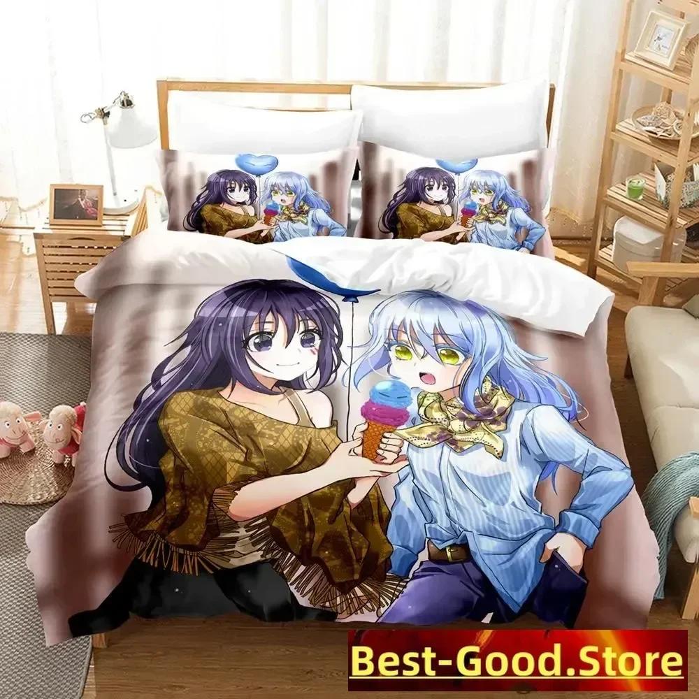 Tid Jag Blev Återfödd Som En Slem Bäddset Enkelsäng Tvåbäddsrum Full Queen King Size Sängkläder Vuxen Barn Sovrum Påslakan Set