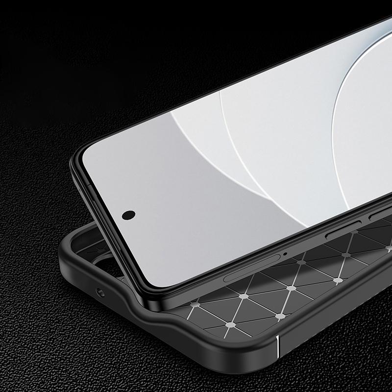 Anti-drop Phone TPU Case for Google Pixel 8,Carbon Fiber Texture Protective Phone Cover