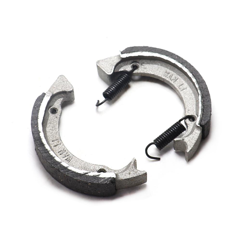 75mmx76mmx15mm Motorcycle Rear Brake Shoe Drum Pad Metal Spring Brake System For Motorbike Electric Scooter