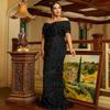 Foreign Trade Sexy Long Sequined Evening Dress for Banquets, Weddings, Birthdays, Bridesmaid Dresses, Party Dress 4XL