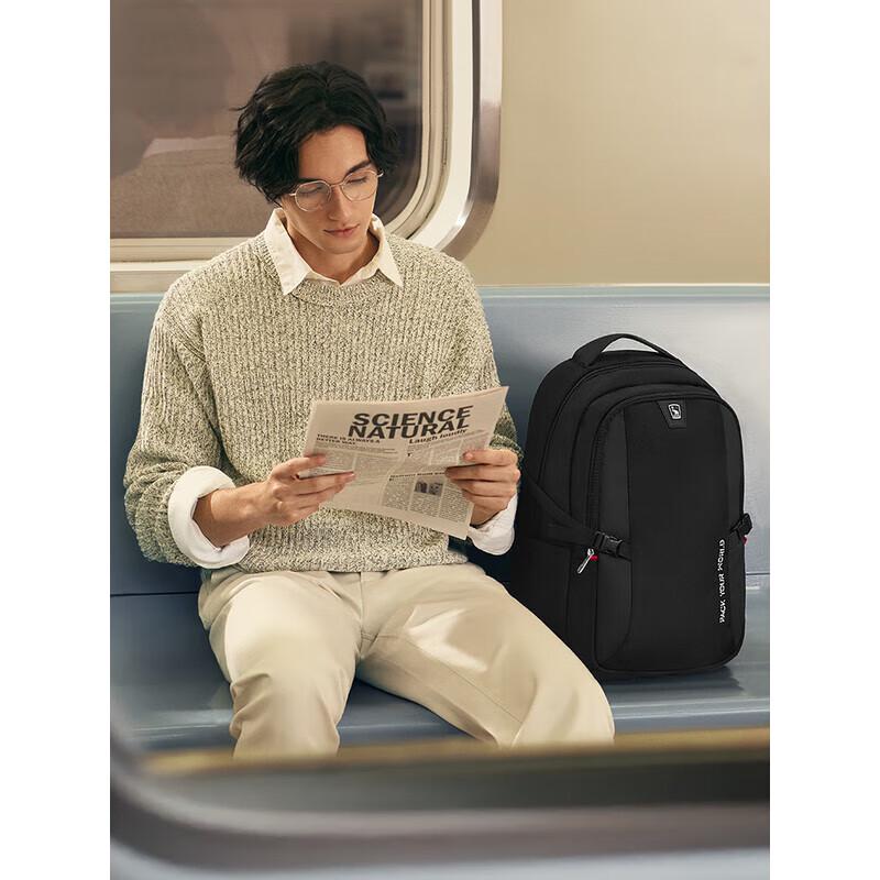 OIWAS Twin Tower Multi-Function 17.3-inch Laptop Backpack