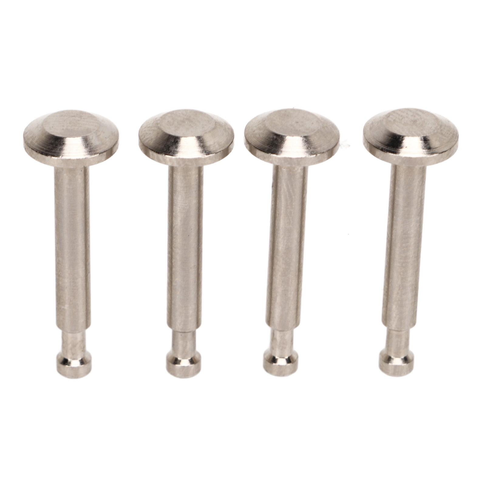 

4Pcs Shock Absorber Pin Steel Tight Fit Shock Absorber Pin Kit for ARRMA 17 18 RC Car Silver