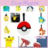 Xl Silikonowa Zawieszka Bagażowa z PVC z Uroczymi Postaciami z Kreskówki Pokemon